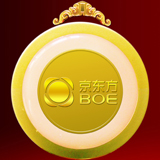 2014年11月 北京京东方科技公司定制金镶玉奖牌