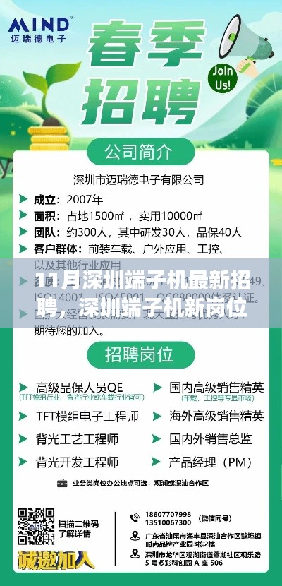 深圳端子机招聘启航，学习成长，自信成就梦想之旅