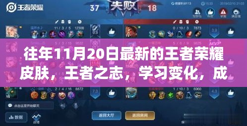 王者荣耀新皮肤王者之志，探寻自信与成就感的荣耀之旅