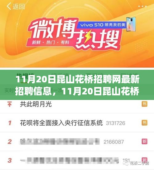 11月20日昆山花桥招聘网最新招聘信息，开启人生新篇章，学习变化，自信成就梦想
