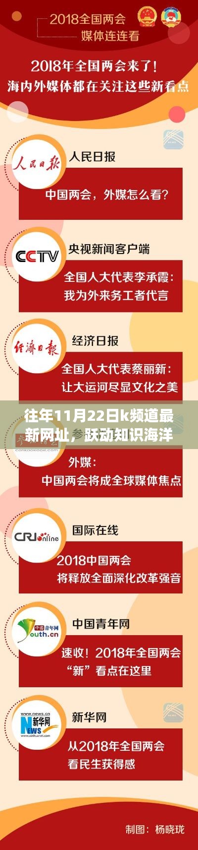 往年11月22日k频道最新网址，跃动知识海洋，自信启航新征程，往年11月22日K频道新网址引领学习变革