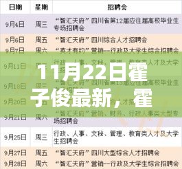 霍子俊的温馨日常，11月22日的快乐时光