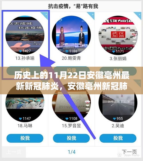 历史上的11月22日安徽亳州新冠肺炎疫情重大转折，回顾与影响