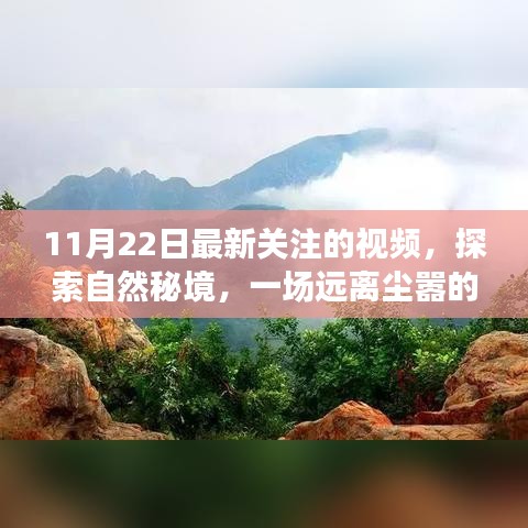 探索自然秘境的心灵之旅，最新关注视频