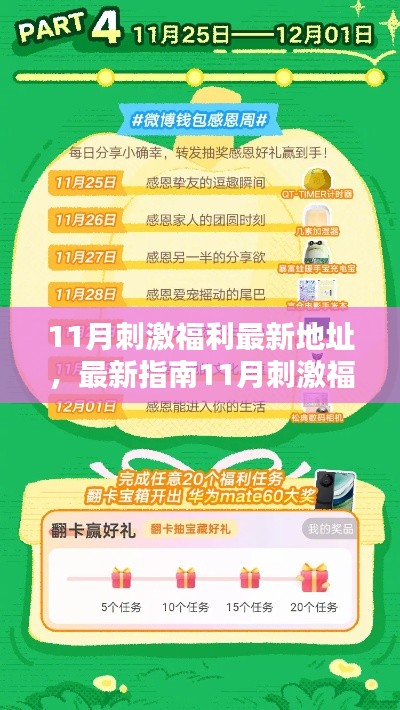 最新指南揭秘，11月刺激福利获取步骤与地址，轻松掌握任务要领！