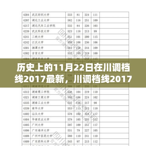 历史上的11月22日川调档线揭秘，最新指南助你了解操作细节
