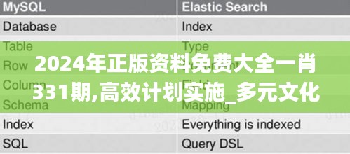 2024年正版资料免费大全一肖331期,高效计划实施_多元文化版FDN11.59