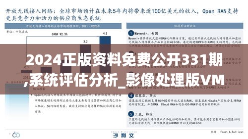 2024正版资料免费公开331期,系统评估分析_影像处理版VMH11.66