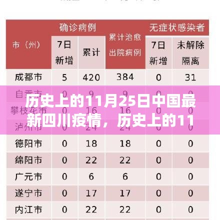 历史上的11月25日四川疫情最新进展与回顾