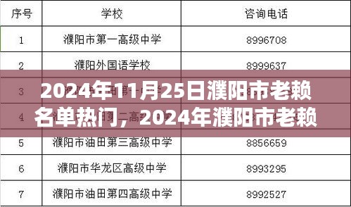 2024年濮阳市老赖名单详解及查询指南（初学者与进阶用户必备）