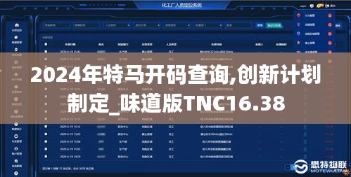 2024年特马开码查询,创新计划制定_味道版TNC16.38