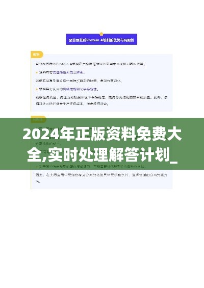 2024年正版资料免费大全,实时处理解答计划_挑战版IRB13.79