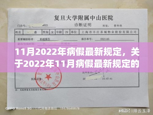11月2022年病假最新规定，关于2022年11月病假最新规定的深度解读