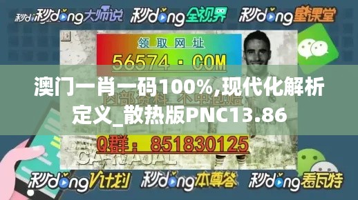 澳门一肖一码100%,现代化解析定义_散热版PNC13.86