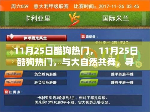 与大自然共舞，探寻内心桃花源，11月25日酷狗热门音乐回顾