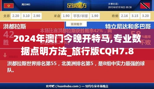 2024年澳门今晚开特马,专业数据点明方法_旅行版CQH7.8