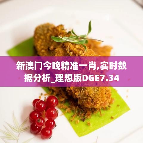 新澳门今晚精准一肖,实时数据分析_理想版DGE7.34