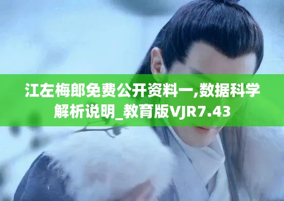 江左梅郎免费公开资料一,数据科学解析说明_教育版VJR7.43