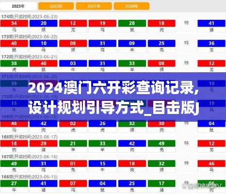 2024澳门六开彩查询记录,设计规划引导方式_目击版JEC7.56