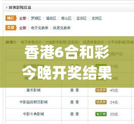 香港6合和彩今晚开奖结果查询,持续性实施方案_电影版VQL7.23