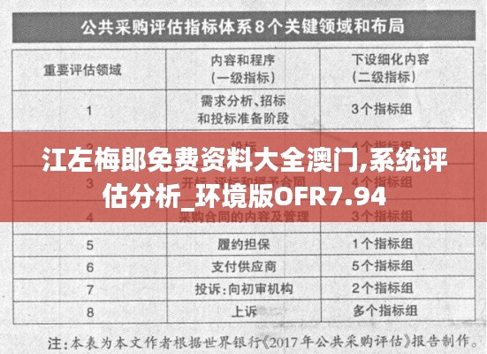 江左梅郎免费资料大全澳门,系统评估分析_环境版OFR7.94