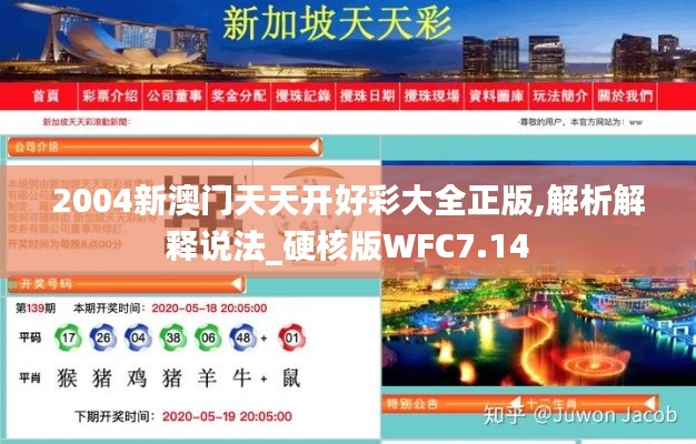 2004新澳门天天开好彩大全正版,解析解释说法_硬核版WFC7.14