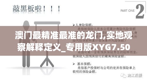 澳门最精准最准的龙门,实地观察解释定义_专用版XYG7.50