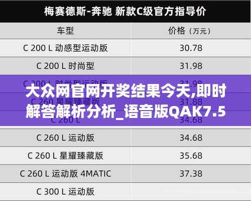 大众网官网开奖结果今天,即时解答解析分析_语音版QAK7.52