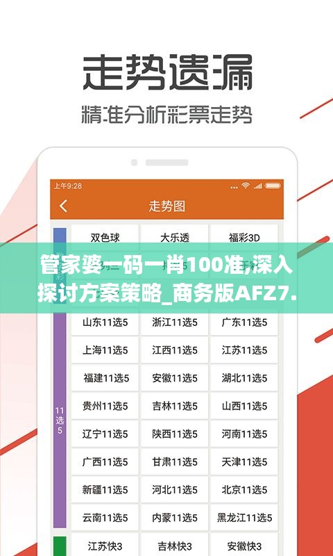 管家婆一码一肖100准,深入探讨方案策略_商务版AFZ7.25