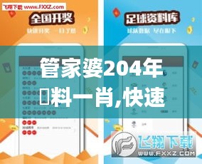 管家婆204年資料一肖,快速产出解决方案_游戏版XLZ7.63