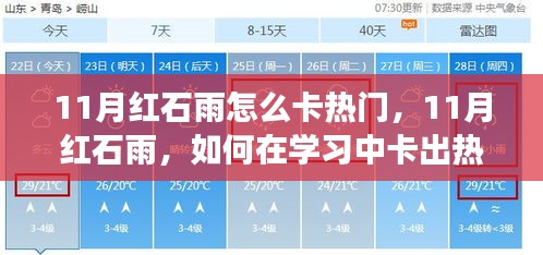 揭秘11月红石雨学习技巧，如何在学习中脱颖而出，展现自信与成就？