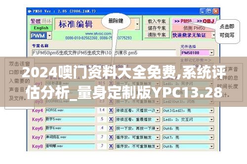 2024噢门资料大全免费,系统评估分析_量身定制版YPC13.28