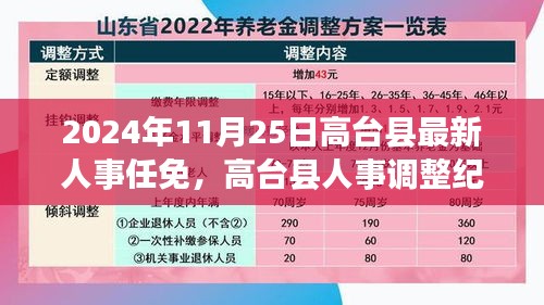 高台县人事调整纪实，揭开新篇章的序幕（2024年11月25日）