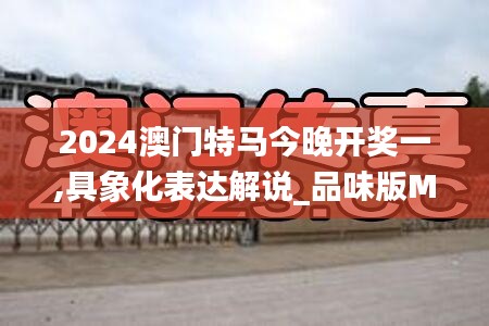 2024澳门特马今晚开奖一,具象化表达解说_品味版MBP13.99