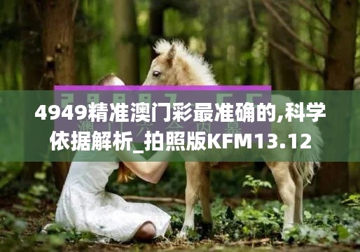 4949精准澳门彩最准确的,科学依据解析_拍照版KFM13.12