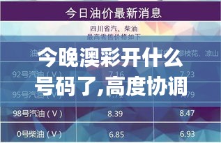 今晚澳彩开什么号码了,高度协调实施_闪电版KRV13.17