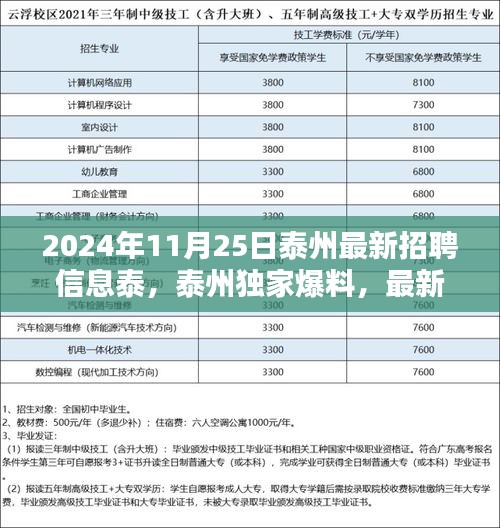 独家爆料！2024年泰州最新招聘信息抢先看，求职全攻略