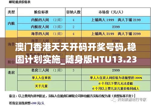 澳门香港天天开码开奖号码,稳固计划实施_随身版HTU13.23