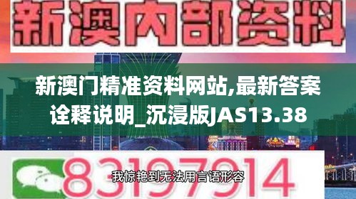 新澳门精准资料网站,最新答案诠释说明_沉浸版JAS13.38