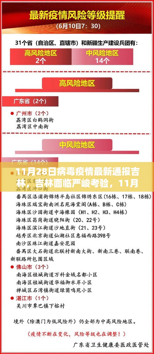 吉林疫情严峻考验，最新病毒疫情通报深度解析（11月28日）