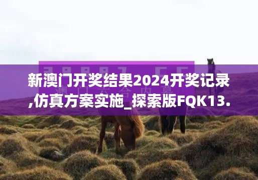 新澳门开奖结果2024开奖记录,仿真方案实施_探索版FQK13.65