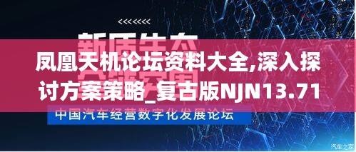 凤凰天机论坛资料大全,深入探讨方案策略_复古版NJN13.71