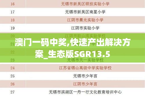 澳门一码中奖,快速产出解决方案_生态版SGR13.5