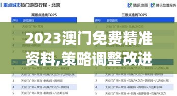 2023澳门免费精准资料,策略调整改进_多维版EPE13.49