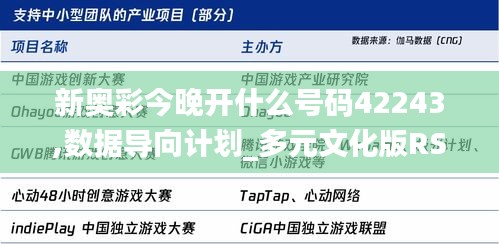 新奥彩今晚开什么号码42243,数据导向计划_多元文化版RSK13.31