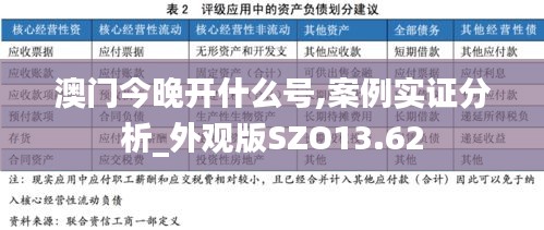 澳门今晚开什么号,案例实证分析_外观版SZO13.62