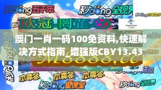 澳门一肖一码100免资料,快速解决方式指南_增强版CBY13.43