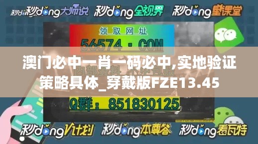澳门必中一肖一码必中,实地验证策略具体_穿戴版FZE13.45
