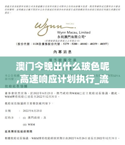 澳门今晚出什么玻色呢,高速响应计划执行_流线型版NSG13.34