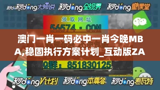 澳门一肖一码必中一肖今晚MBA,稳固执行方案计划_互动版ZAO13.74